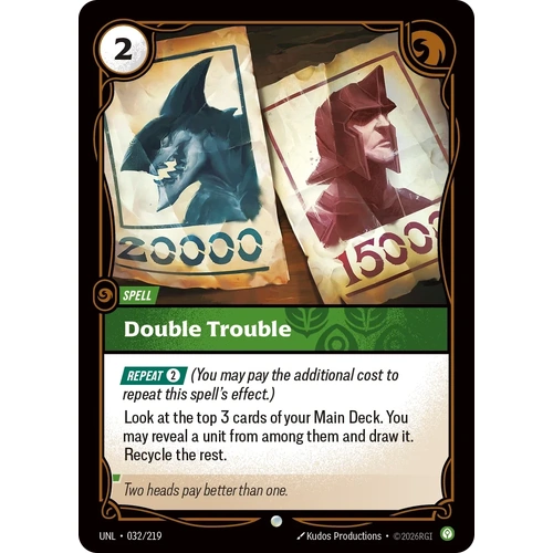 Double Trouble FOIL  - UNL (032)