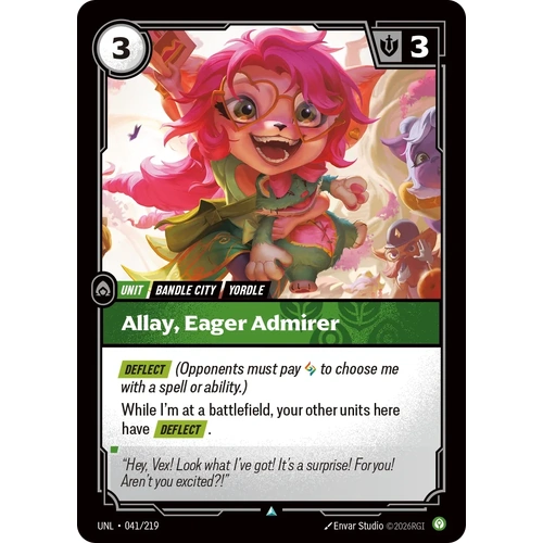 Allay, Eager Admirer FOIL  - UNL (041)