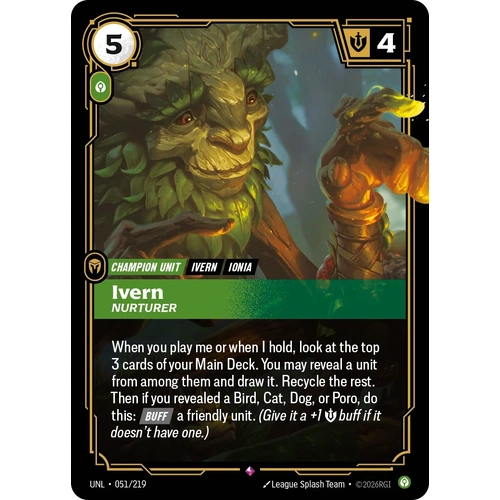Ivern - Nurturer FOIL  - UNL (051)