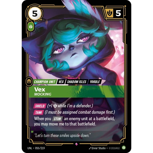 Vex - Mocking FOIL  - UNL (055)