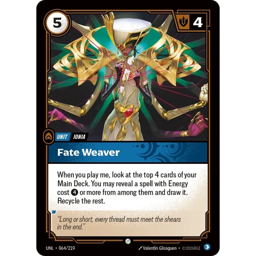 Fate Weaver FOIL  - UNL (064)
