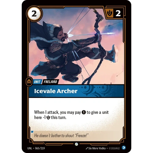 Icevale Archer FOIL  - UNL (065)