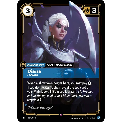 Diana - Lunari FOIL  - UNL (079)