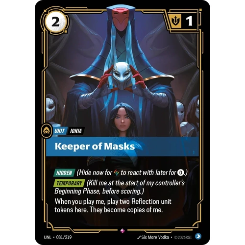 Keeper of Masks FOIL  - UNL (081)