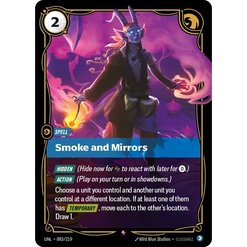 Smoke and Mirrors FOIL  - UNL (083)