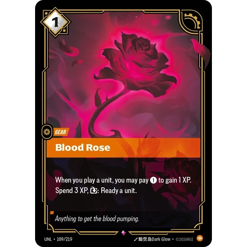 Blood Rose FOIL  - UNL (109)