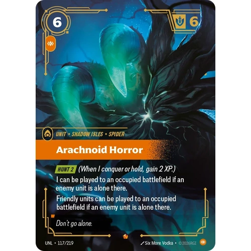 Arachnoid Horror FOIL  - UNL (117)