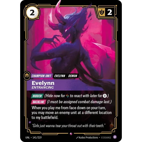Evelynn - Entrancing FOIL  - UNL (141)