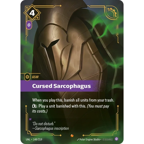 Cursed Sarcophagus FOIL  - UNL (148)