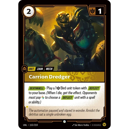 Carrion Dredger FOIL  - UNL (153)
