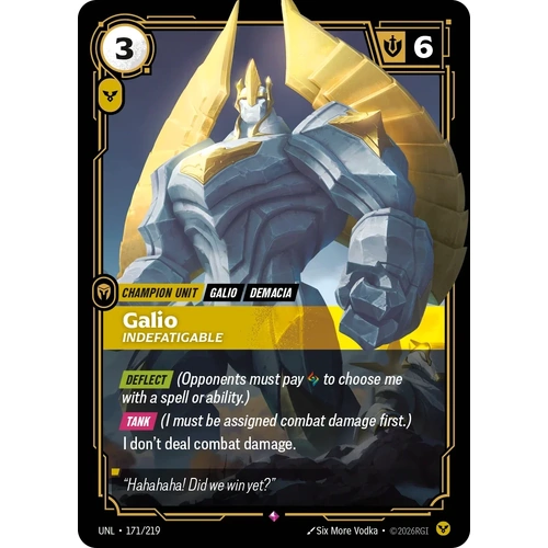 Galio - Indefatigable FOIL  - UNL (171)