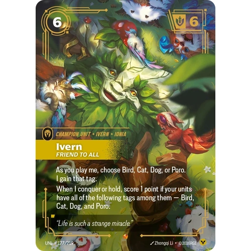 Ivern - Friend to all FOIL  - UNL (177)