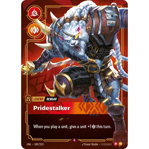 Rengar - Pridestalker FOIL  - UNL (183)