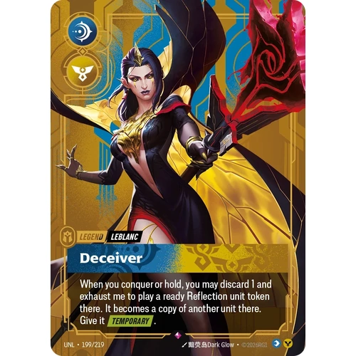 LeBlanc - Deceiver FOIL  - UNL (199)