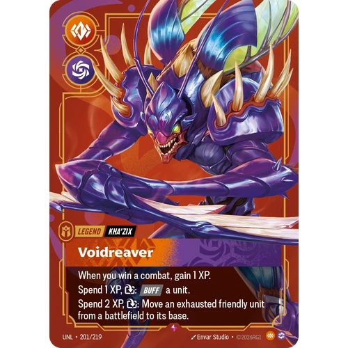 Kha'Zix - Voidreaver FOIL  - UNL (201)