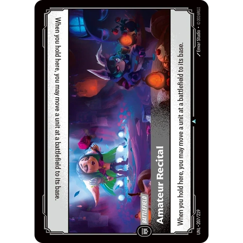 Amateur Recital FOIL  - UNL (207)