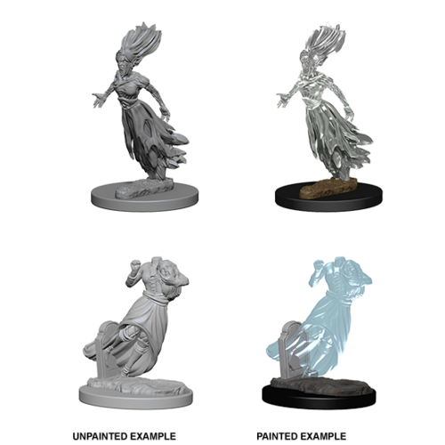 D&D Nolzurs Marvelous Unpainted Miniatures - Ghost & Banshee