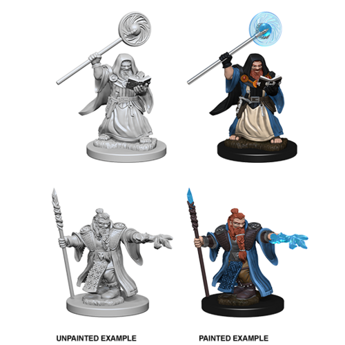 D&D Nolzurs Marvelous Unpainted Miniatures - Dwarf Male Wizard