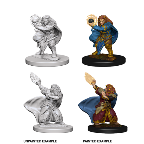 D&D Nolzurs Marvelous Unpainted Miniatures - Dwarf Female Wizard