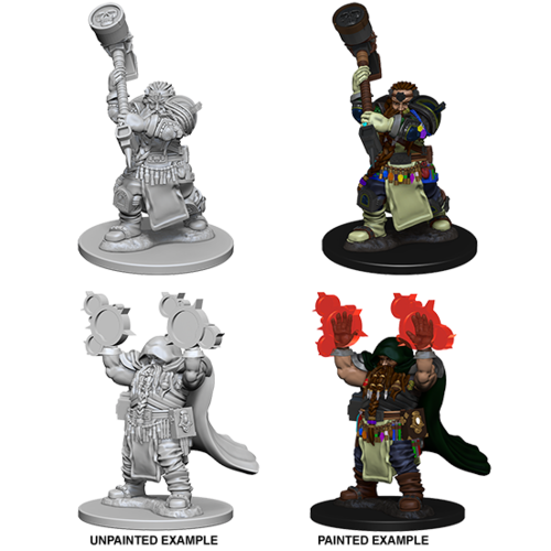 D&D Nolzur's Marvelous Miniatures Dwarf Male Cleric