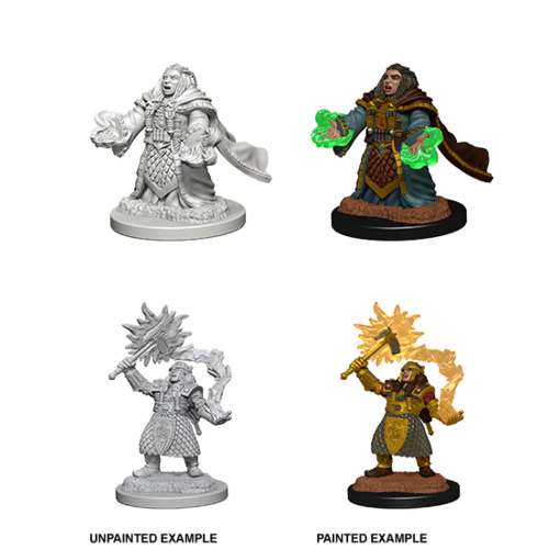 D&D Nolzurs Marvelous Unpainted Miniatures - Dwarf Female Cleric