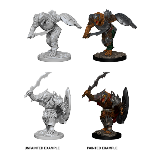 D&D Nolzurs Marvelous Unpainted Miniatures - Dragonborn Male Fighter