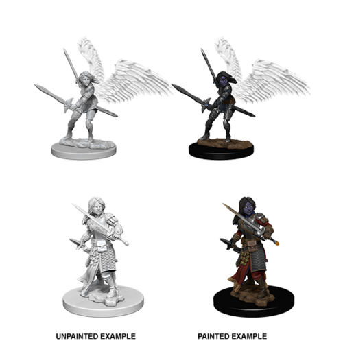 D&D Nolzurs Marvelous Unpainted Miniatures - Aasimar Female Paladin