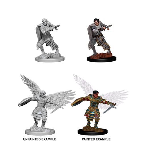 D&D Nolzurs Marvelous Unpainted Miniatures - Aasimar Male Fighter