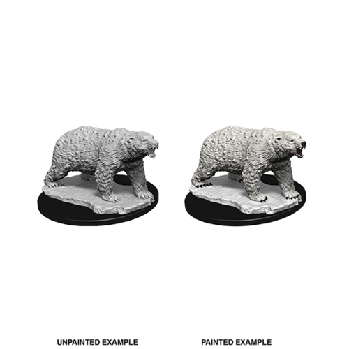 Wizkids Deep Cuts: Unpainted Miniatures - Polar Bear