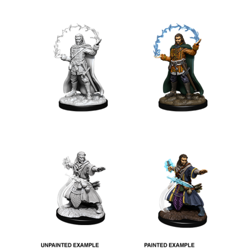 D&D Nolzurs Marvelous Unpainted Miniatures - Human Male Wizard v2