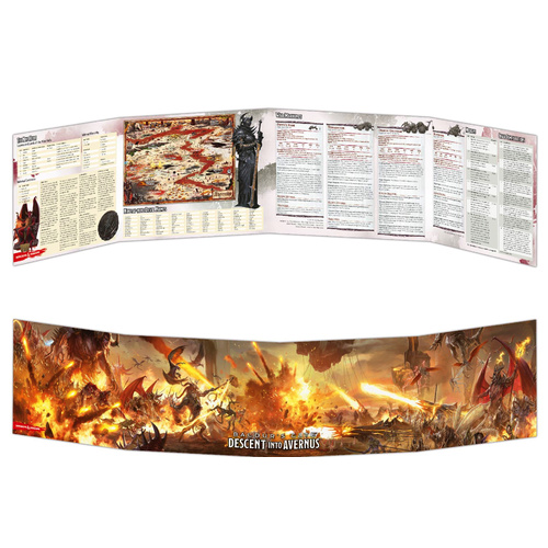 Dungeons and Dragons - Baldur's Gate Descent into Avernus DM Screen