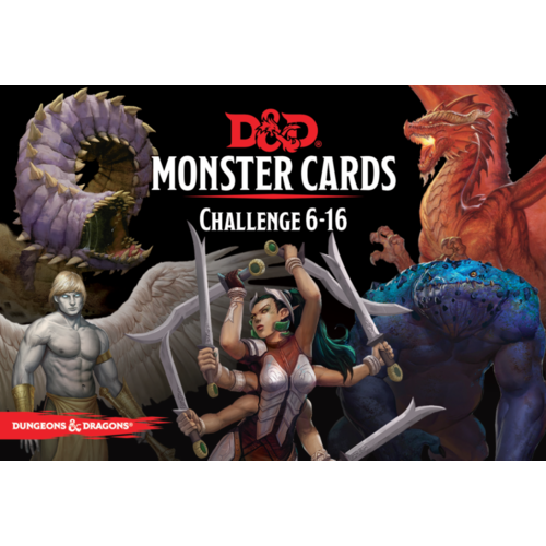 D&D - Spellbook Cards Monster Challenge Deck 6-16 