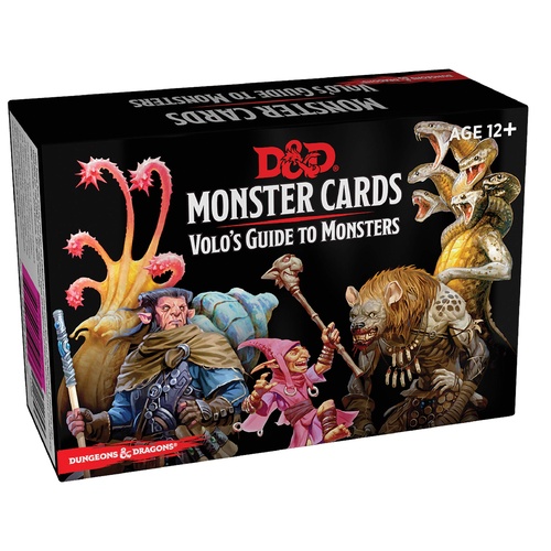 Dungeons and Dragons - Volo's Guide to Monsters Monster Cards
