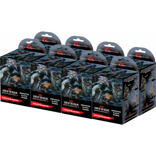 D&D Icons of the Realms Monster Menagerie 3 Booster BRICK (SET 8)