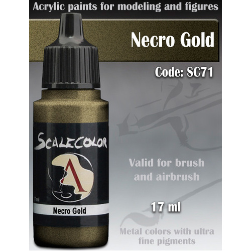 Scale 75 Metal n' Alchemy Necro Gold 17ml SC-71