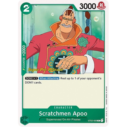 Scratchman Apoo (Pre-release)