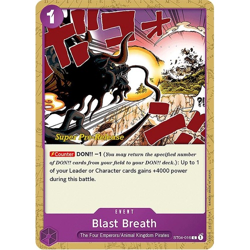Blast Breath (Pre-release)