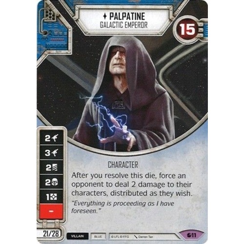 Palpatine: Galactic Emperor - Spirit of Rebellion (w/ Die #11)