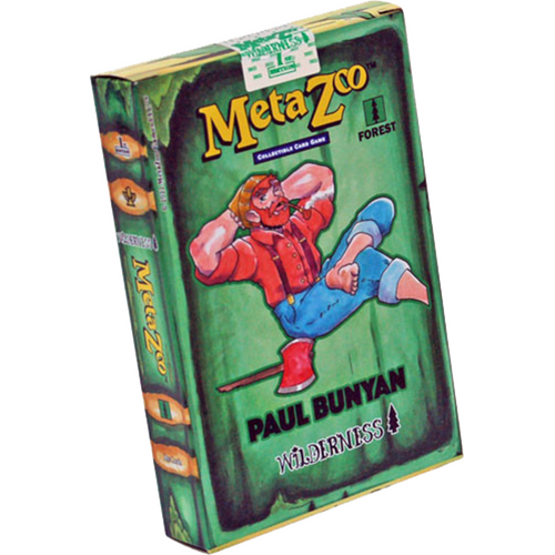 MetaZoo WIlderness Themed Deck - Paul Bunyan