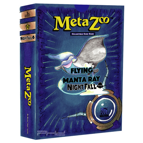 MetaZoo Nightfall Sealed Themed Deck - Flying Manta Ray