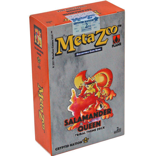 MetaZoo TCG Cryptid Nation 2nd Edition Themed Deck - Salamander Queen