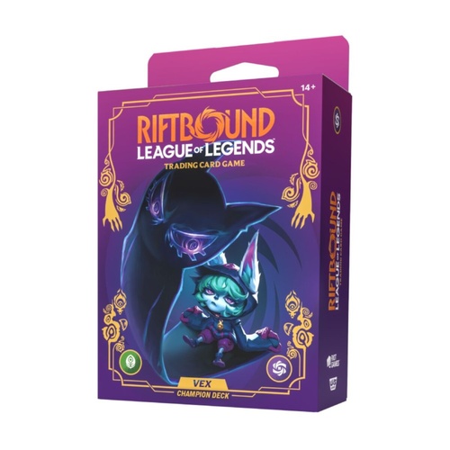 Riftbound: League of Legends TCG - Unleashed Champion Deck: Vex