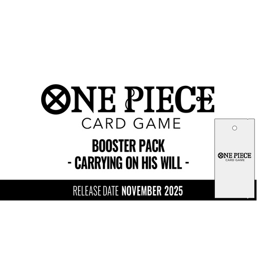 PREORDER One Piece TCG OP-13 Carrying On His Will Booster Box