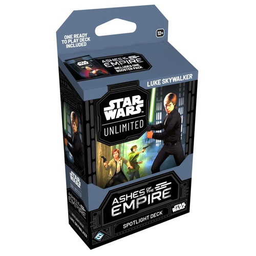 Star Wars Unlimited - Ashes of the Empire Spotlight Deck - Luke Skywalker
