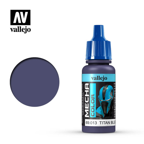 Vallejo Mecha Colour Titan Blue 17ml Acrylic