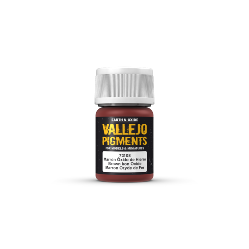 Vallejo Pigments Brown Iron Oxide 30 ml 73108