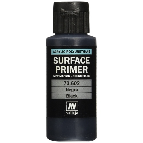 Vallejo Surface Primer Black 60ml 73602