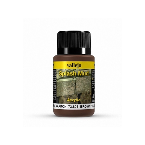 Vallejo Weathering Effects Brown Splash Mud 40 ml 73805