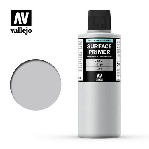 Vallejo Surface Primer Grey 200ml 74601