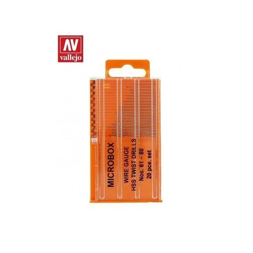 Vallejo Hobby Tools - Drill Bit Set (x20)